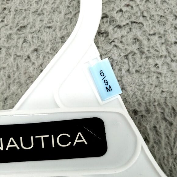 Nautica Short Sailboats Overalls 2 Piece Set - Boys Size 6-9M - Embroidered - Picture 9 of 15